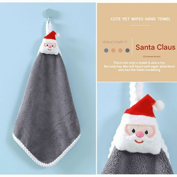 Christmas Hand Towel - Bathroom & Kitchen Towel-1pcs