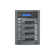 EZ DUPE 1 to 3 SSD HDD Hard Drive Duplicator - 36GB/Min - Standalone Copier and Sanitizer/Eraser for Multiple SATA 3.5 Disk & 2.5 Solid State Drives at copy speed up to 600MB/Sec (H03PROHSATB)