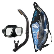 TUSA Sport Adult Liberator Mask and Snorkel Combo, Black