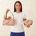 thumbnail image 2 of Ensemble de 2 Sacs Cosmétiques Hobo à Bretelles Imprimé Paisley avec Cuir, 2 of 7
