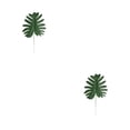 thumbnail image 2 of Ounissouiy 20 bolsas de arreglos florales verdes con hojas de sandía simuladas, hojas de lluvia de primavera de Canna Indica simuladas realistas Hojas de lluvia de primavera 2Conjunto, 2 of 6