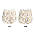 thumbnail image 3 of Daiia Cute Gnome Summer Pattern Women's 2 in 1 Running Shorts - Lightweight Athletic Workout Gym Yoga Shorts Liner with Phone Pockets-XX-Large, 3 of 7