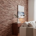 thumbnail image 5 of Ultimate 3D Brick Effect Wall Panels, Wall Cladding Panel, Set of 2, Covers 11 sq ft, Gemstone, 5 of 9