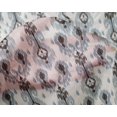 thumbnail image 4 of oneOone Silk Tabby Fabric Paisley Ikat Print Fabric BTY 42 Inch Wide, 4 of 4