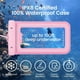 thumbnail image 5 of Funda Impermeable para Teléfono con Flotador y Bolsa Seca – Portacelular Sensible al Tacto Bajo el Agua IPX8 de PVC para Nadar, Hacer Rafting, en la Playa, Acampar, Parque Acuático – Paquete de 1, 5 of 6