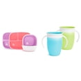 thumbnail image 1 of Set de platos y cuencos con vaso para sorber Munchkin 360 Trainer 210 ml, 1 of 7