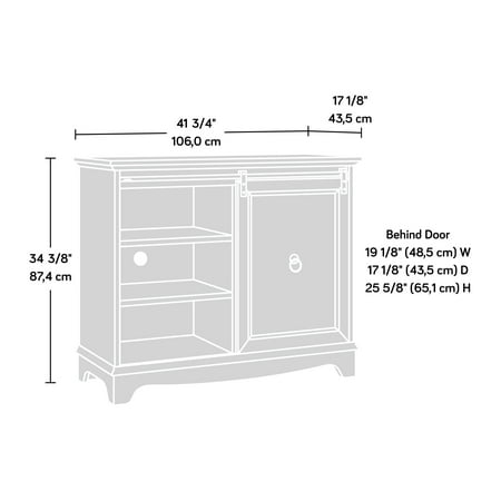 Sauder - Adaline Cafe Tv Stand - Orchard Oak