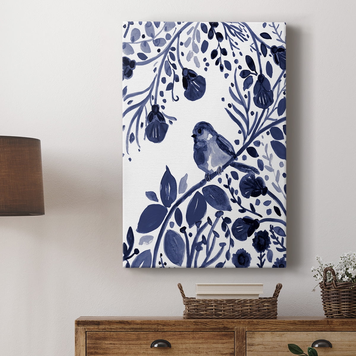 Indigo Song II Premium Gallery Wrapped Canvas - Ready to Hang