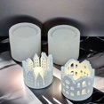 thumbnail image 5 of Molde de Silicona para Candelabro de Casa Hueca DIY, Molde para Candelabro de Yeso para Lámpara de Vela, Molde para Decoración de Ambientes B, 5 of 5