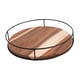 thumbnail image 5 of Bandeja giratoria de 360 ​​grados de madera redonda multifuncional antideslizante para cocina 30cm, 5 of 9