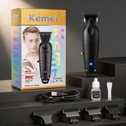 KEMEI PG2299 Cordless Hair Clippers for Men Professional Zero Gapped Trimmer & Barber Haircut Cutting Kit, Ideal Gifts for Men