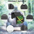 thumbnail image 4 of Uorisanigo ATV Tank Bag - Jamaica Flag Motorcycle Saddlebags - Waterproof Snowmobiles ATV Tank Top Saddle Bag Waterproof for Yamaha Suzuki Kawasaki Harley, 4 of 7