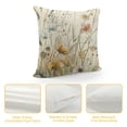 thumbnail image 4 of YINGXI Throw Pillow Cover,Spring Fall Cushion Case Decoration for Sofa Couch 12x12in, 4 of 5
