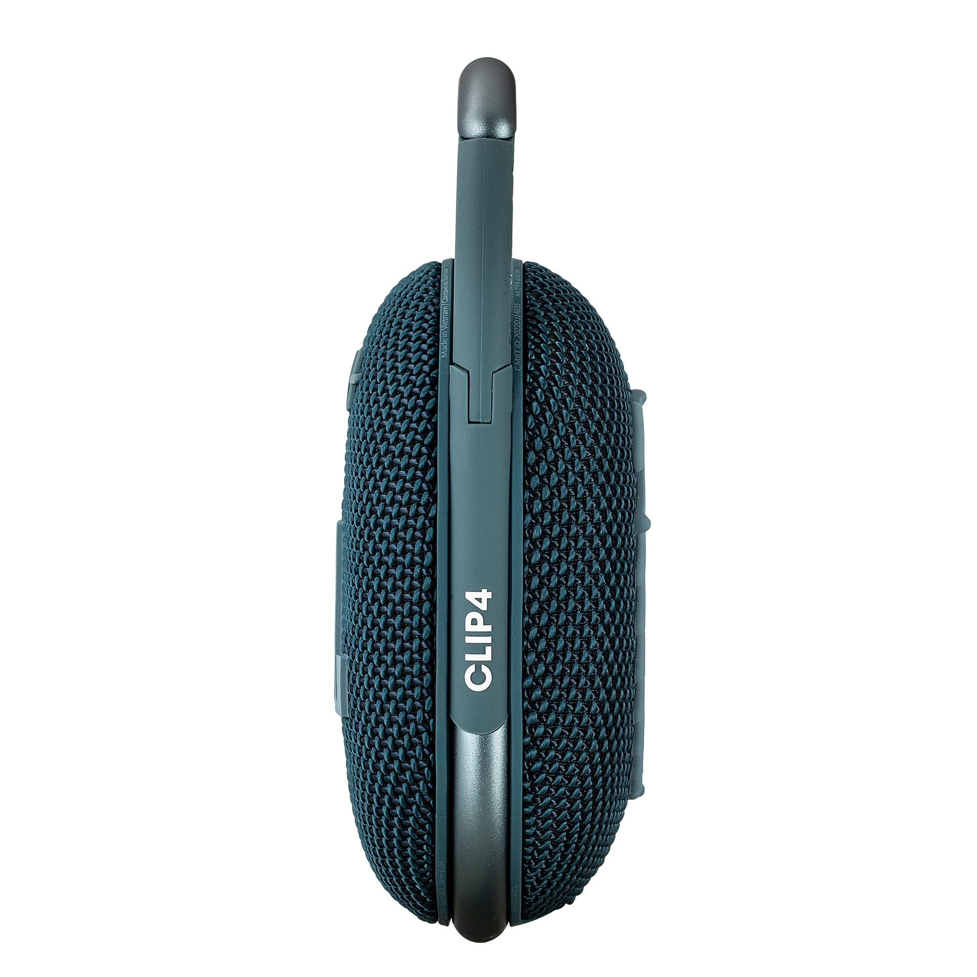 JBL Clip 4 Portable Bluetooth Speaker with Built-In Carabiner, IP67 Waterproof Bundle + USB Adapter (International Model)