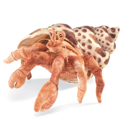 Folkmanis Hermit Crab Hand Puppet