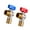 Red and blue, variant on Angles Valves 1/2inch Waters Flows Control Water Pipe Switches Hot/Cold Shut Off Valves Flows Restrictor