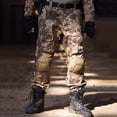 thumbnail image 2 of Hombres Casual Slim Fit Cremallera Resistente Al Desgaste Traje de Entrenamiento Pantalones de Camuflaje Odeerbi  ODB-6, 2 of 9