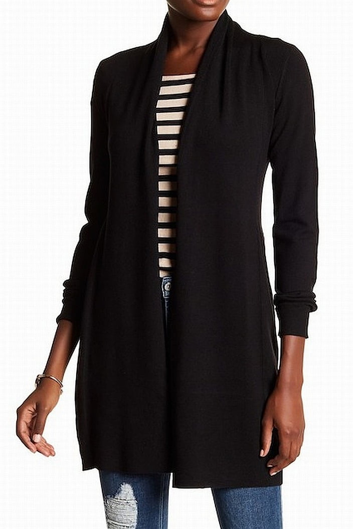 Cyrus Sweaters Womens Sweater Deep Large Open Front Knit Cardigan L