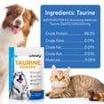 thumbnail image 4 of Taurine Powder Supplement for Dogs & Cats, Support Vision & Heart, Digestive Balance, with Essential Amino Acid, Taurine Powder for Daily Pet Nutrition, 7.05oz/ 200g, 4 of 11