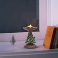 thumbnail image 4 of Candelabros de té navideños Candelabro de árbol de Navidad Candelabro de resina Candelabro para centro de mesa Candelabros Candelabros cónicos para decoraciones de mesa navideñas, 4 of 4