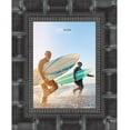 thumbnail image 4 of 20x30 Black Wide Bamboo Picture Frame - UV Acrylic, Foam Board Backing, Hanging Hardware, 4 of 8
