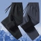 thumbnail image 5 of Ceisia Men Solid Multi Pocket Outdoor Cargo Pants Straight Leg Casual Gift Fitness Trousers, 5 of 7