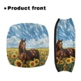 thumbnail image 2 of HELLHERO Rollator Walker Seat Back Covers Easy Fit Non-Slip Cover Rollator Walker Seat Covers and Fits Rollators for Seniors,Horse and Sunflower, 2 of 7