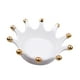 thumbnail image 5 of Porta joyas, bandeja con forma de corona, elegante organizador de pulseras, cuenco y soporte para pendientes para el Día de la Madre, bodas, salas de, 5 of 9