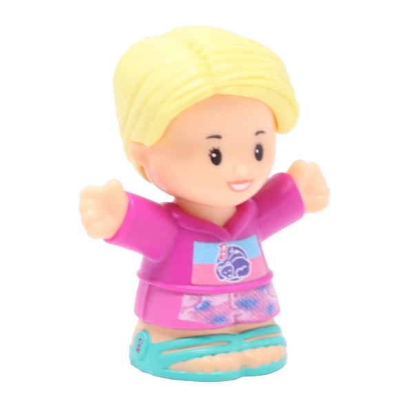 Replacement Part for Collectible Fisher-Price Little People Barbie Dreamcamper Family Camping Playset HWB31 - Replacement Blonde Girl Mom Figure