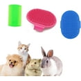 thumbnail image 1 of GHSDFBB 3 Pieces Rabbit Grooming Brush Kit Including Double-Sided Pet Comb, Pet Hair Remover, Pet Bath Brush with Adjustable Ring Handle for Rabbit, Hamster and Guinea Pig Cleaning, 1 of 1