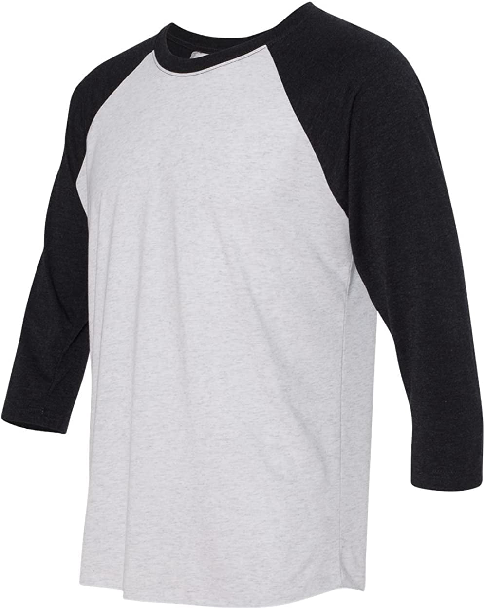 Mens Clementine Tri-Blend 3/4-Sleeve Raglan Tee