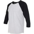 thumbnail image 2 of Mens Clementine Tri-Blend 3/4-Sleeve Raglan Tee, 2 of 4