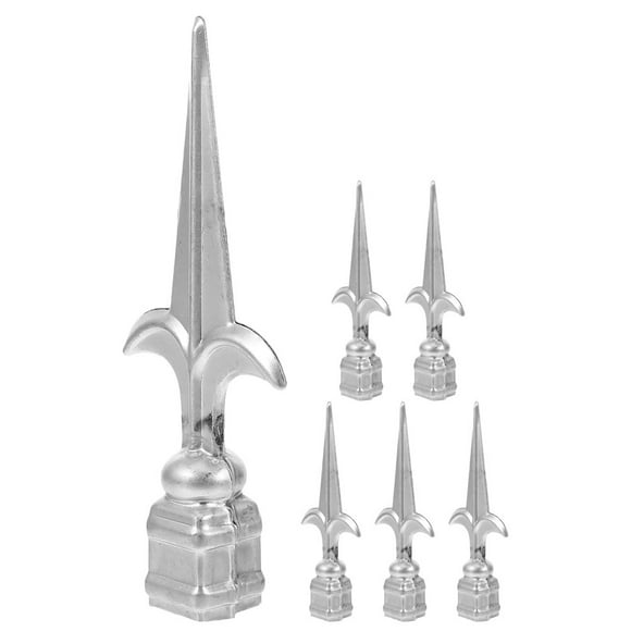6pcs Fence Finials Heavy Duty Toppers Outdoor Post Finials for Fence Deck Railing