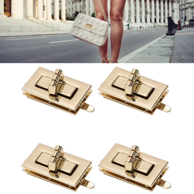 10 Sets/Pack rotary lock catch, sealing twist lock fastener metal hardware  clip, used for DIY suitcase handbag shoulder bag handicraft briefcase 