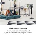 thumbnail image 4 of Klarstein Silent Storm 12 Speed Adjustable Oscillating Pedestal Fan, Black, 4 of 7