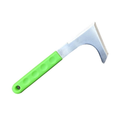 L-Shaped Crevice Weeding Tool,Sidewalk Crack Weeder for Removing Moss & Grass from Pavers, Patio & Driveway