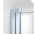 thumbnail image 3 of DreamLine SD-363658Q-01 Aqua-Q Fold 36 in. W x 58 in. H Frameless Bi-Fold Tub Door in Chrome, 3 of 6