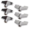 thumbnail image 4 of Drum Wing Nut Kit Eujgoov Metal Wing Nuts With Washers And T Type Wing Nuts Accessories For Cymbal Stackers, 4 of 8