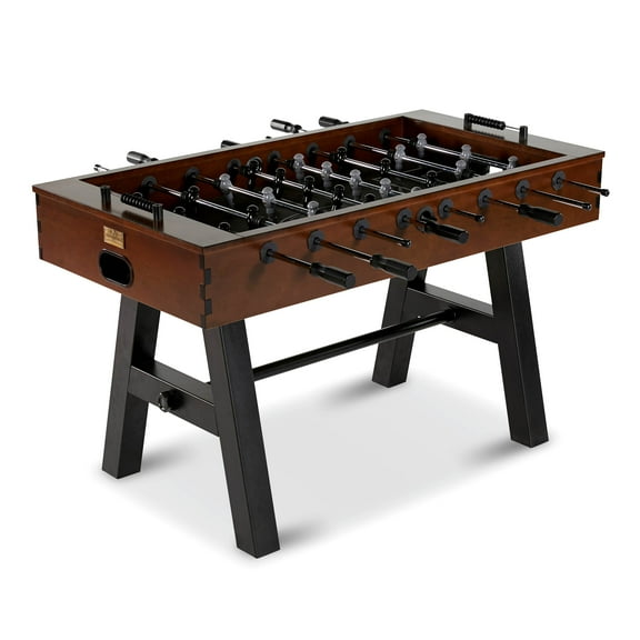 56” Allendale Foosball Table Competition Size, Soccer, Brown/Black by Barrington Billiards