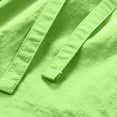 thumbnail image 6 of DDAPJ pyju Clearance Today! Baggy Shorts for Men Drawstring Casual Hiking Shorts Lightweight Quick Dry Athletic Work Shorts with Pockets Mint Green XXL, 6 of 7