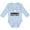 AE-Light Blue, variant on Inktastic Grammie Snuggle Bunny Easter Boys or Girls Long Sleeve Baby Bodysuit
