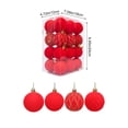 thumbnail image 2 of YingYouFu Christmas Ball Ornaments Set, 24PC Shatterproof Christmas Tree Decorations Ball Ornaments , Elegant Hanging Ornaments for Xmas Trees Party Holiday Decor Gift, 2 of 7