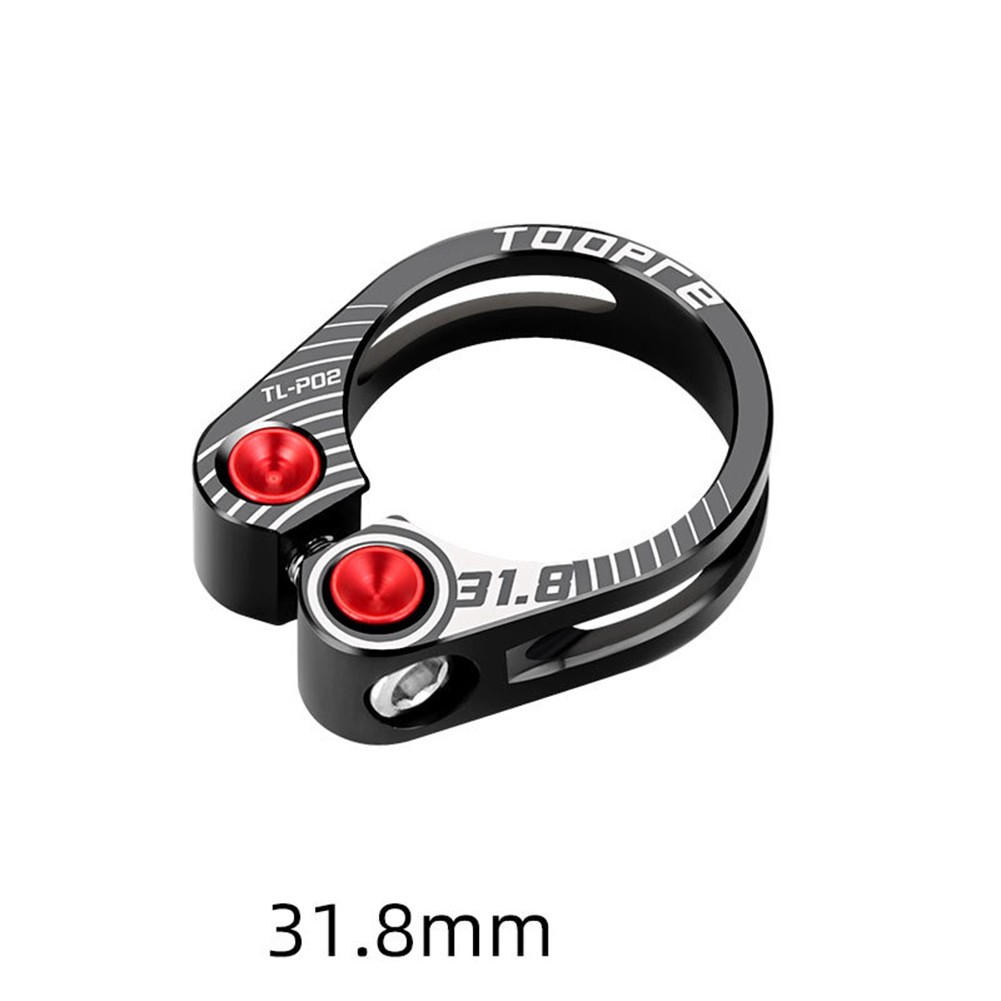 Bicycle Seat Tube Clip 31.8 34.9mm Hollow Lock Seatpost Clip Ring Seat