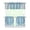 Bohemian Style, variant on 3 Pack Artistic Tier Curtains - Colorful Abstract Design Semi-Sheer Kitchen Set (54x18 + 2x27.5x24 Inch) Psychedelic Rod Pocket Panels - Pop Art Decor