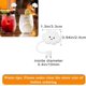 thumbnail image 2 of 4Pcs 10mm Cloud Straw Covers Straw Tip Cap Silicone straw tips cover Reusable Straws Cloud shape straw Protector, 2 of 5