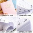 thumbnail image 3 of EIGTHTAIL Small Pocket Planner - 2025 Journal Notebook  A7 Size Paper Planner Faux Leather Cover, 3 of 8