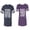 Men Navy / Women Purple, variant on Nothing Sense Makes When Apart Matching Couple Cotton Jerseys (Men Navy / Women Black) (Men S / Women S)