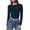 Navy, variant on hotojiny Women's T Shirts Slim Casual Long Sleeve Tops Trendy Summer Spring Crewneck Basic Tee Shirts