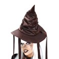 thumbnail image 2 of Sombrero de bruja para cosplay, sombrero de bruja de mago de Halloween, sombrero de bruja de Halloween, sombrero de mago de Halloween, ingeniería de precisión, 2 of 9