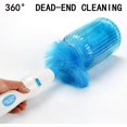 thumbnail image 4 of Hurricane 360 Electric Feather Spin Duster Feather Duster Adjustable Electric Dirt Dust Brush Removing Dust in One Spin Cleaning Accessories Home Office, Use Battery, 4 of 5